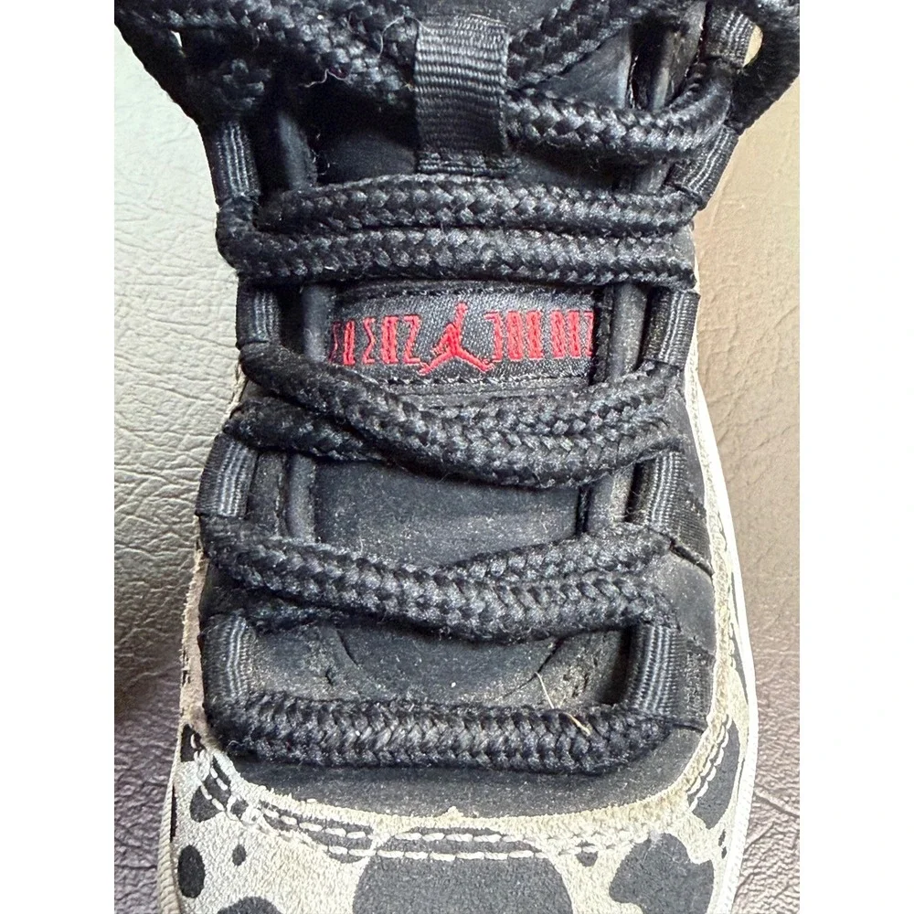Jordan 11 Retro Animal Instinct Black White Kids AR0715-010